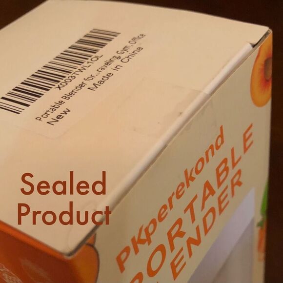 PK PEREKOND - NWT - Portable Juicer/ Blender. USB Rechargeable & Personal Sized - Picture 13 of 13